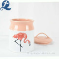 Fashion Popular Trend Cute Imprimé Ceramic Storage Tank